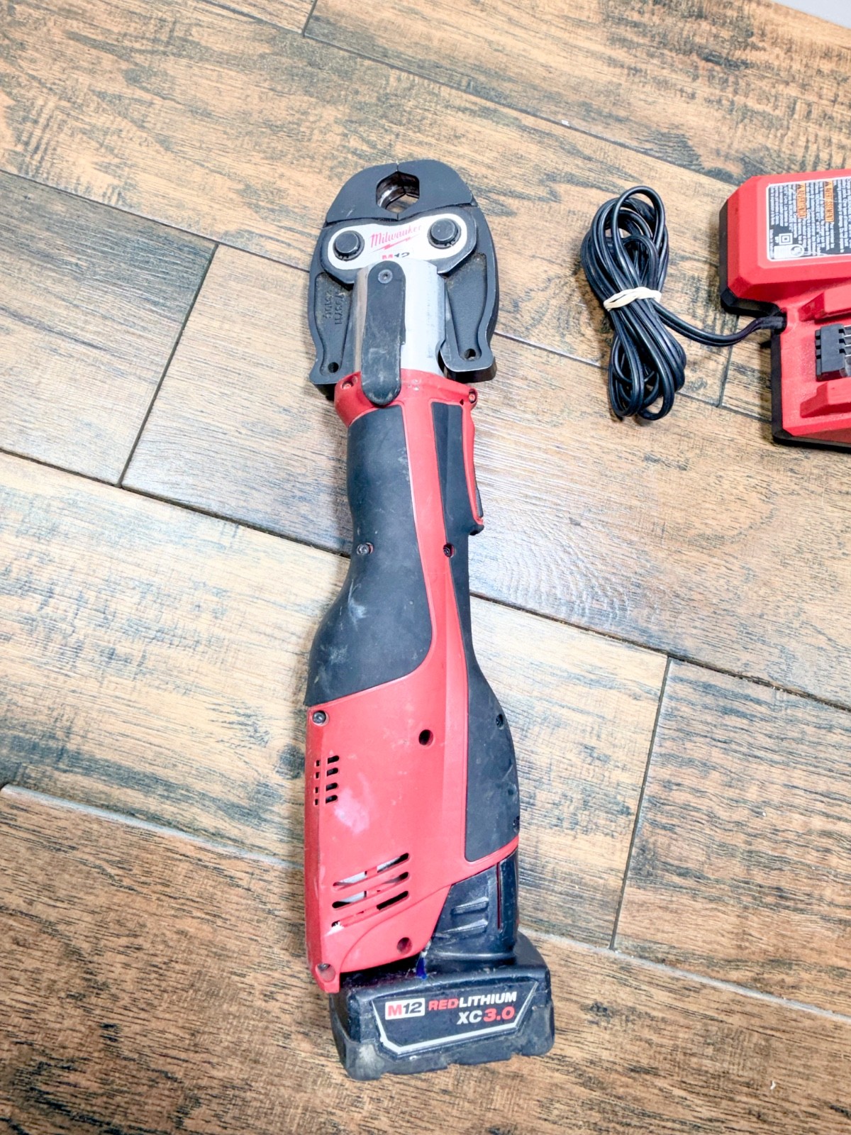 Milwaukee 2473-20 M12 12V ForceLogic Press Tool + 49-16-2451 3/4″ CTS-V G1373