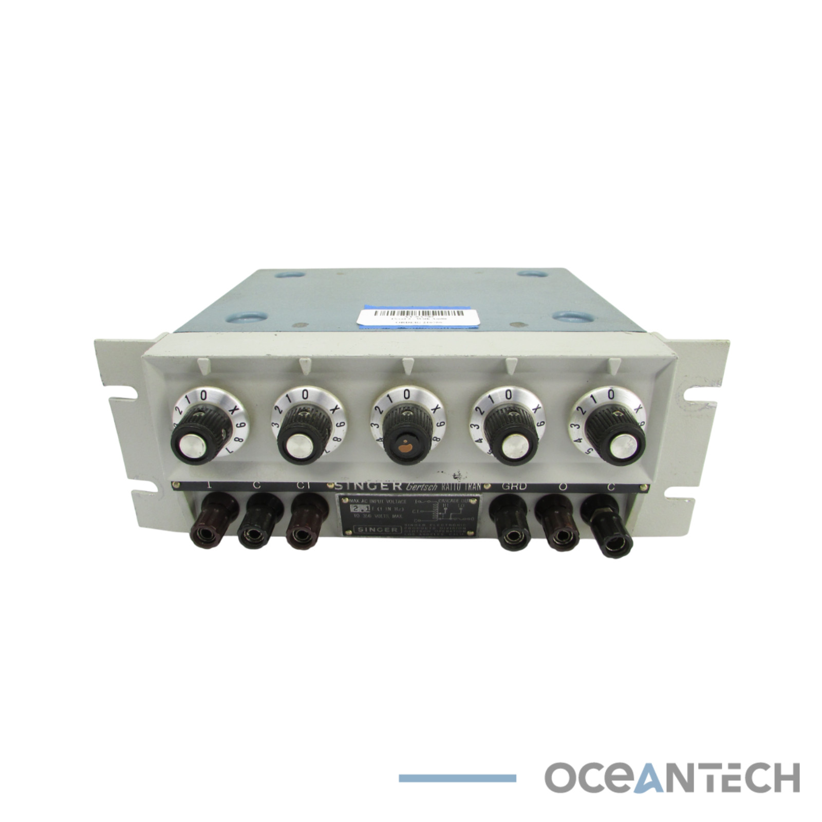 Singer Gertsch Ratio Tran RT-61 Rack Mount Ratio Transformer
