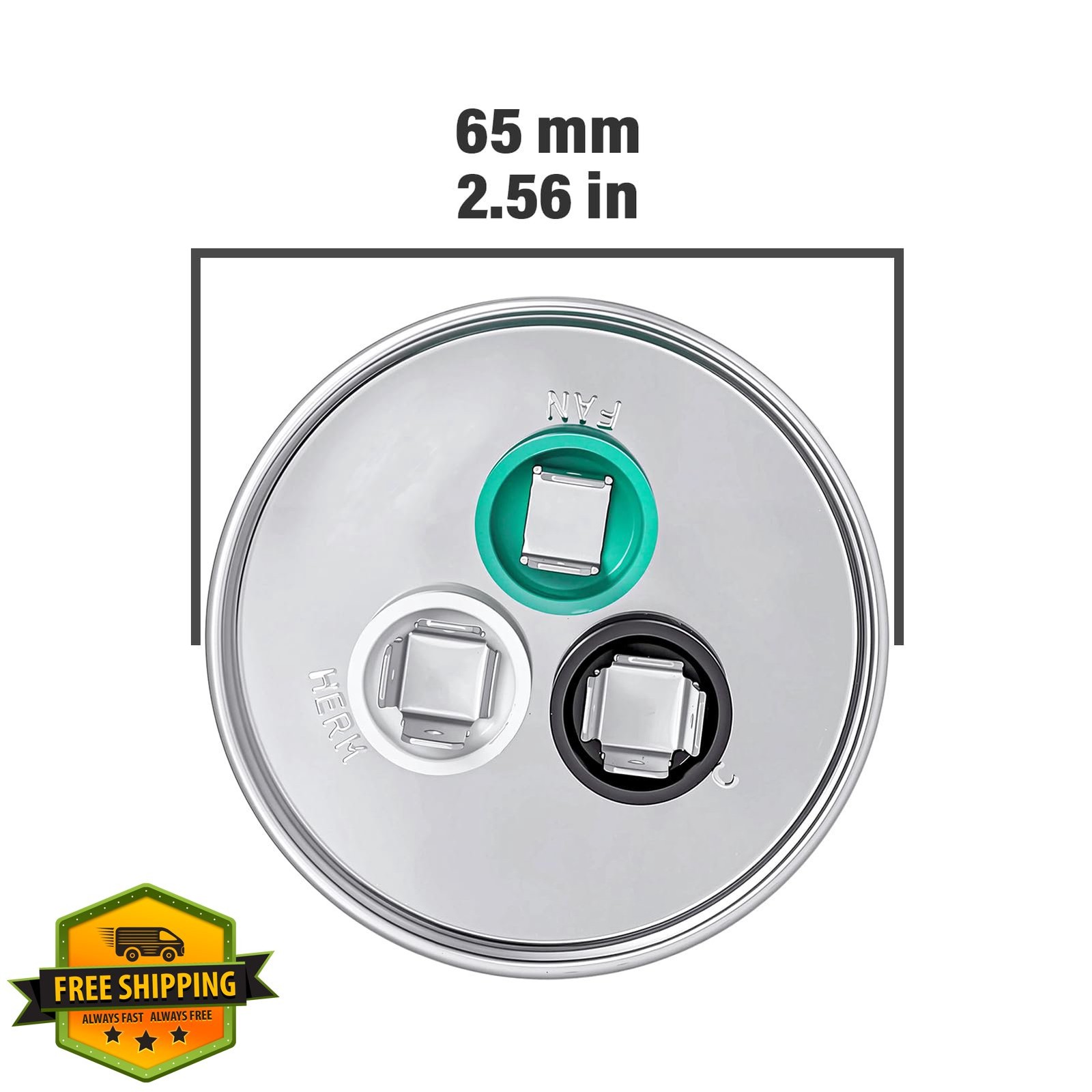 RABECH 80+5MFD AC Dual Run Capacitor