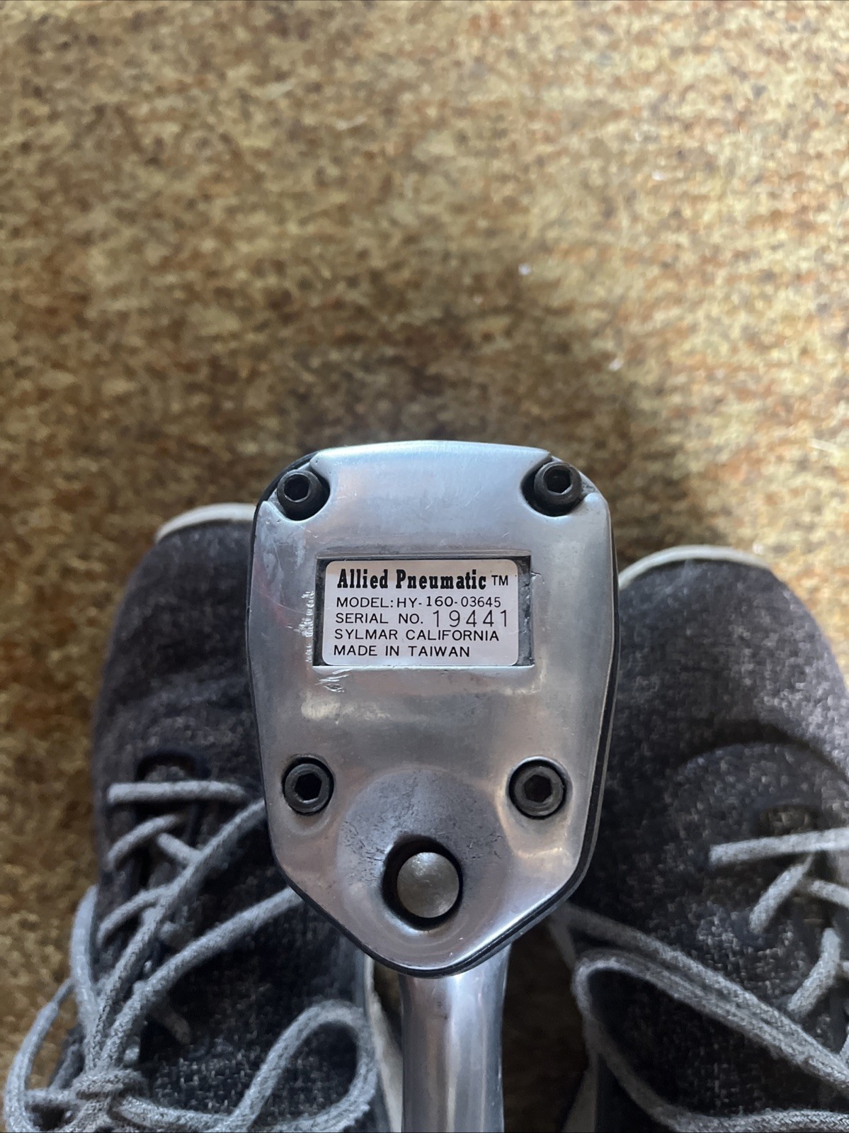 Vintage Allied Pneumatic Impact Wrench 1/2″ Model HY-160