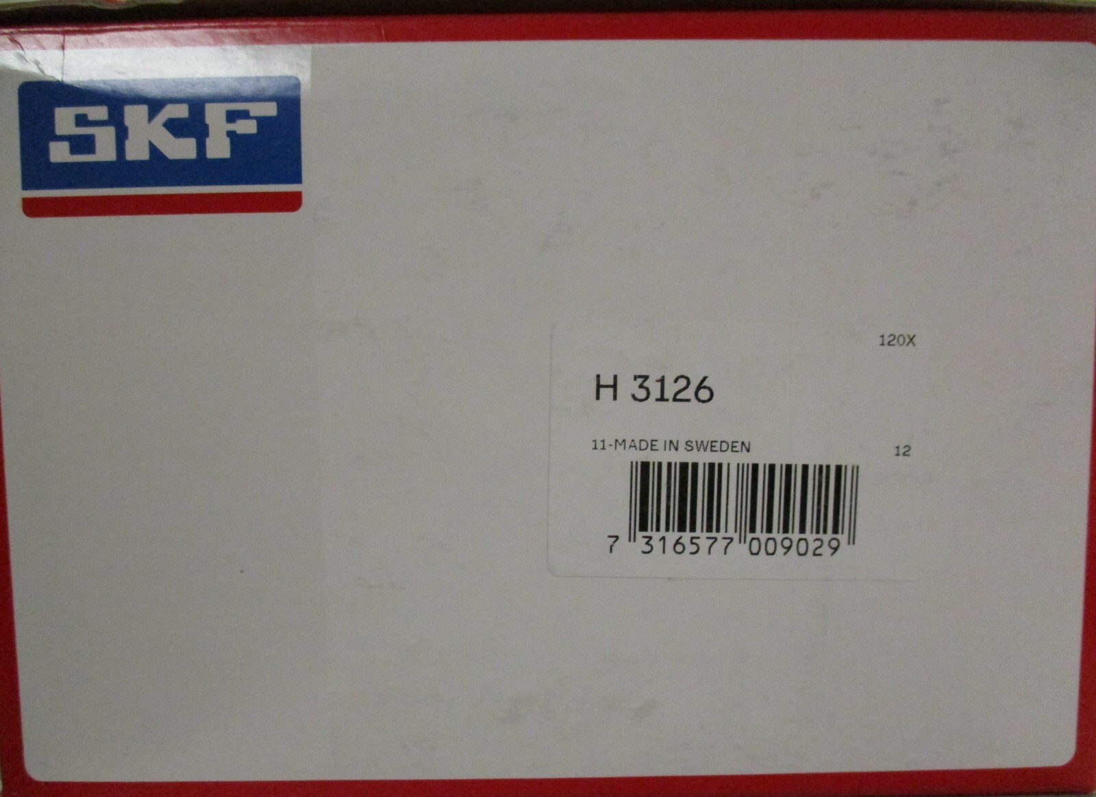 SKF H 3126 Adapter Sleeve Bearing 92 mm Width 115 mm Bore M130X2 Thread Size