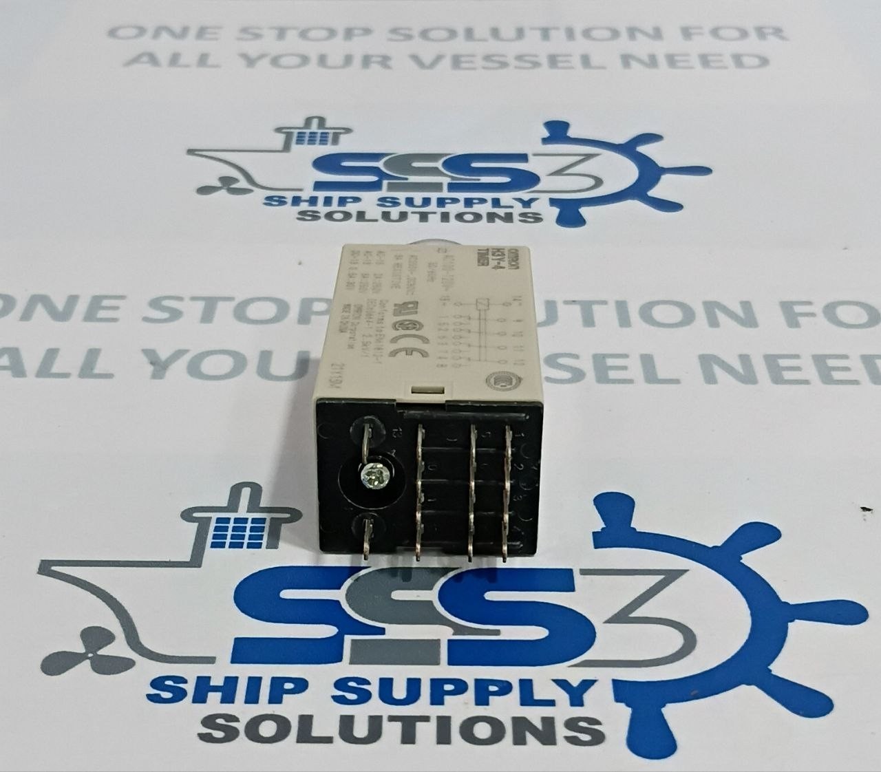Omron H3Y-4 Timer Relay Timing 0-10sec AC100-120V 50/60Hz