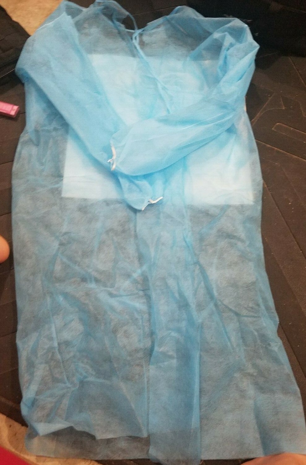 LOT OF 10 ISOLATION BLUE NON WOVEN 25 GSM POLYPROPYLENE DENTAL MEDICAL