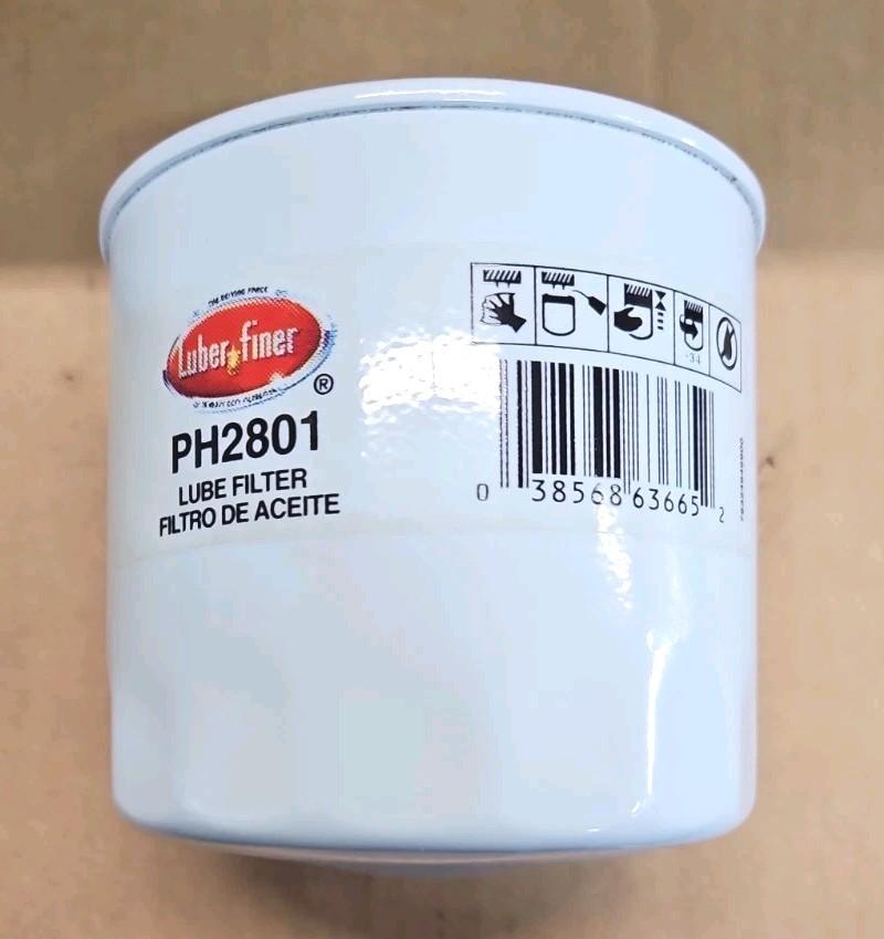 E6201-32443 and PH2801 Montana, Kioti, Daedong, Oil Filter by Luber-Finer (2319)