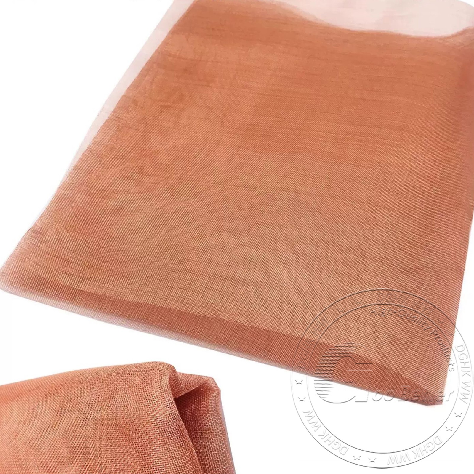 10-200 Mesh 99.9% Copper Screen Woven Mesh Screen Copper Mesh Cloth