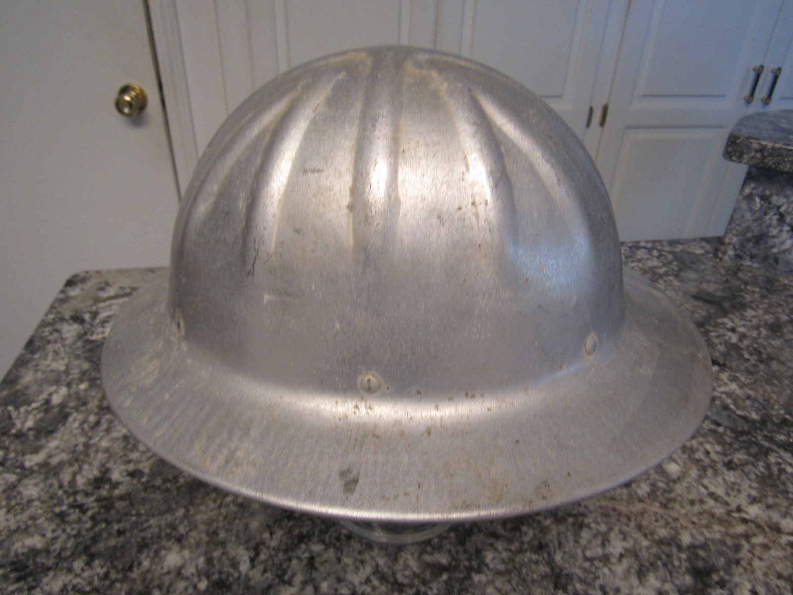 Vintage Willson Full Brim Aluminum Hard Hat – Style No. 31STH Super-Tough