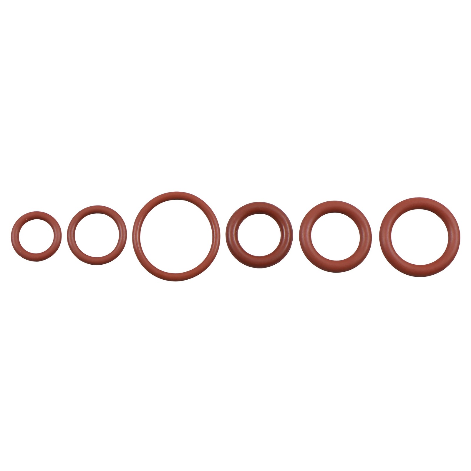 180 Pcs O-Ring Brown Metric FKM O-Ring Kit Fit High Heat Applications