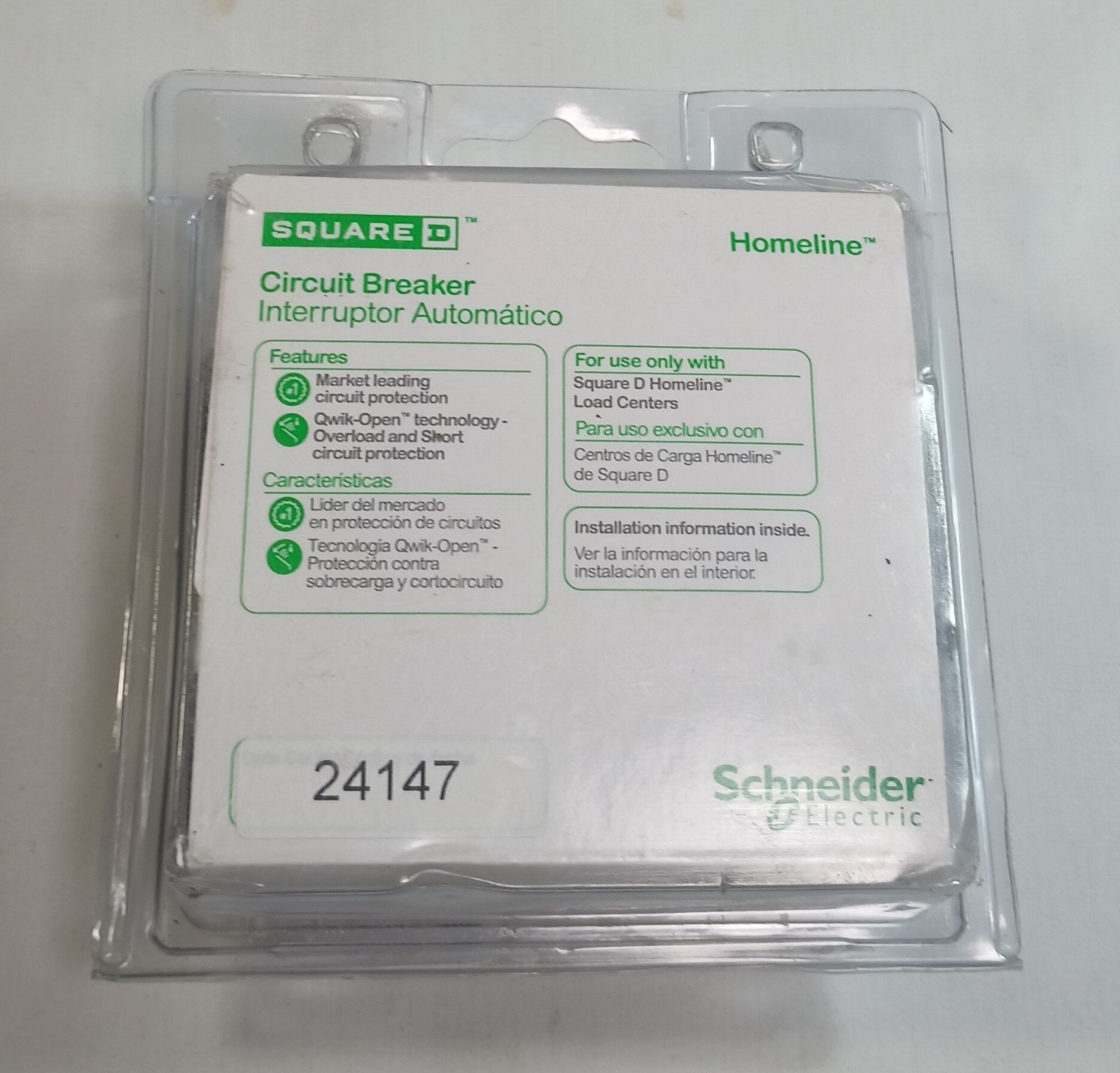 Square D HOM2100C Circuit Breaker