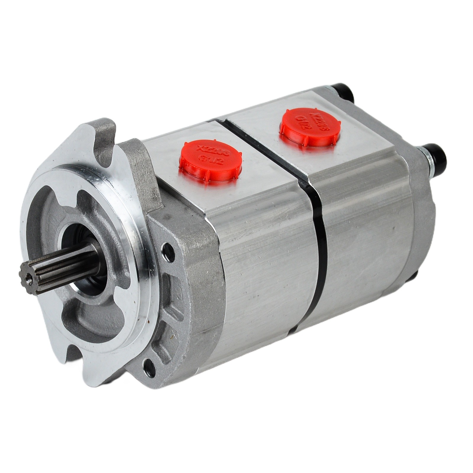 PGP51088G3LP For AGT Skid Steer Loader KTT23 Two-Section Hydraulic Gear Pump