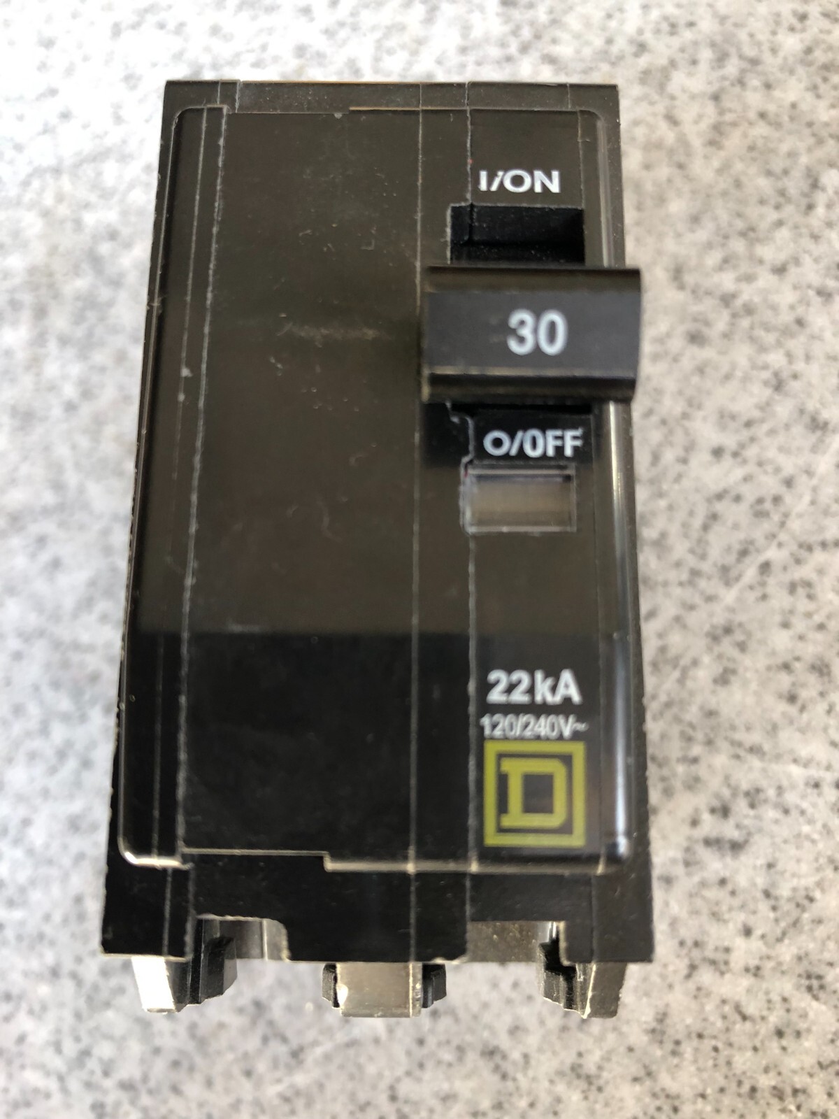 SQUARE D QOB230VH 2P 30A 240V 22K bolt-on circuit breaker