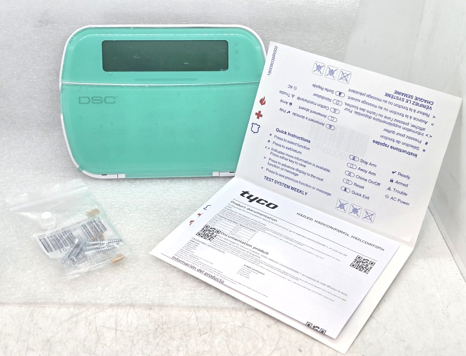 DSC HS2LCD N PowerSeries Neo Hardwired Keypad FAST FREE SHIPPING c