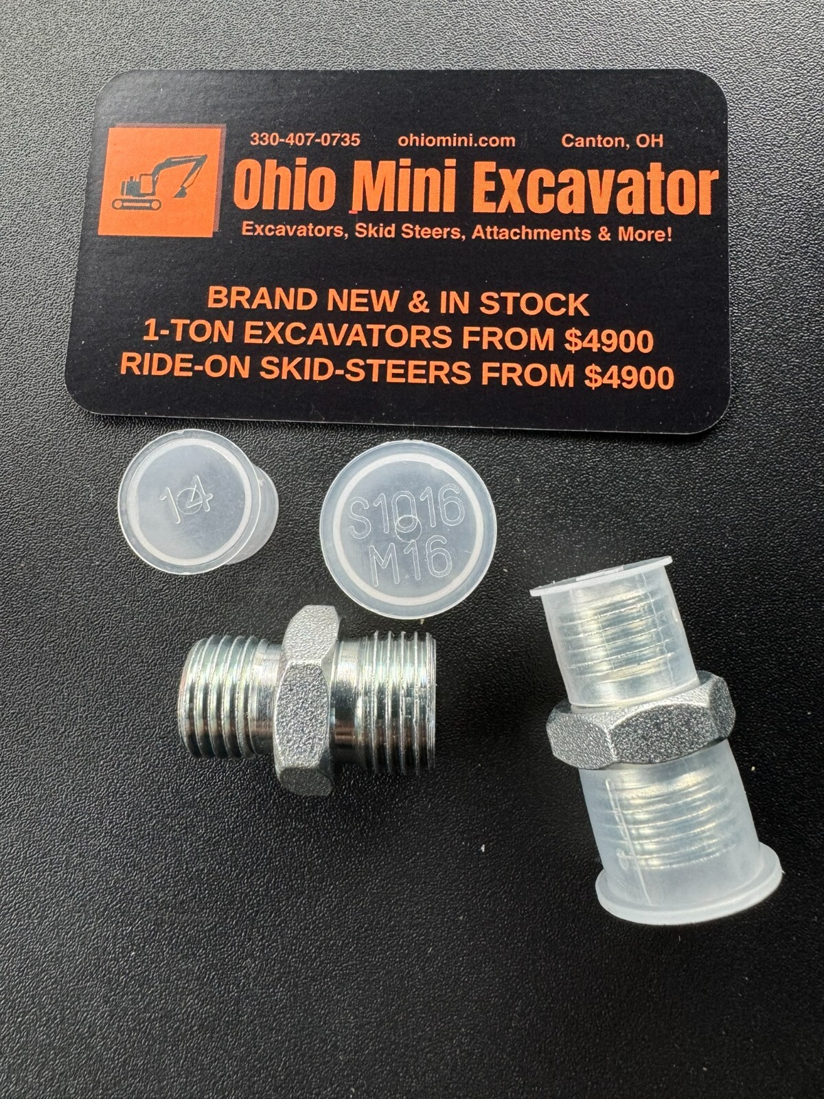 Adapter for AGT MY50R MX50R to fit 25MM Attachments MY50- Custom MADE IN OHIO!