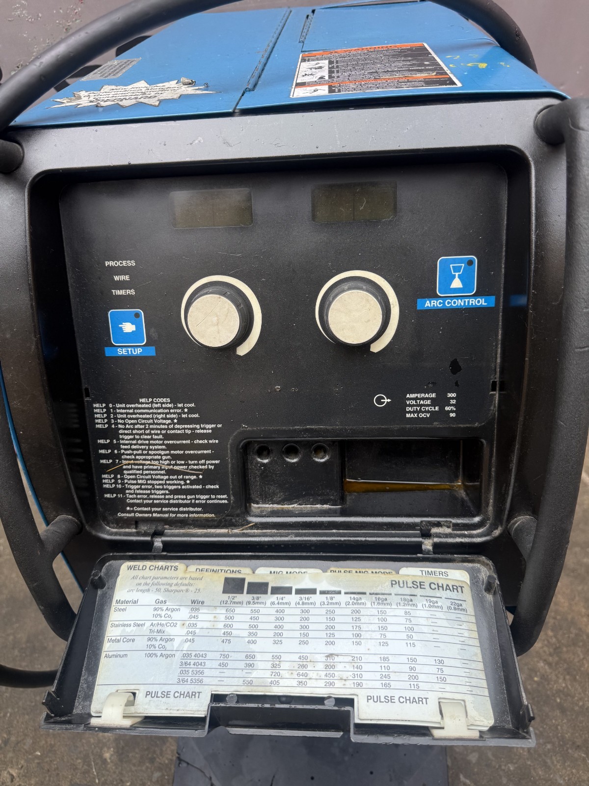 Miller Millermatic 350 MIG Welder Semi-Automatic Feed. Single or 3 Phase. Nice.