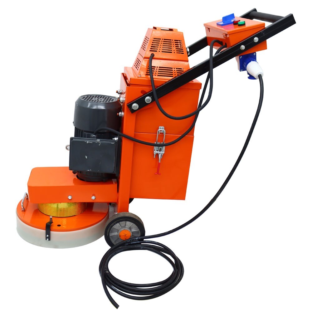 INTBUYING®Floor Grinder w/Fan(430Type) 220V Concrete Grinding Machine(14-239509)