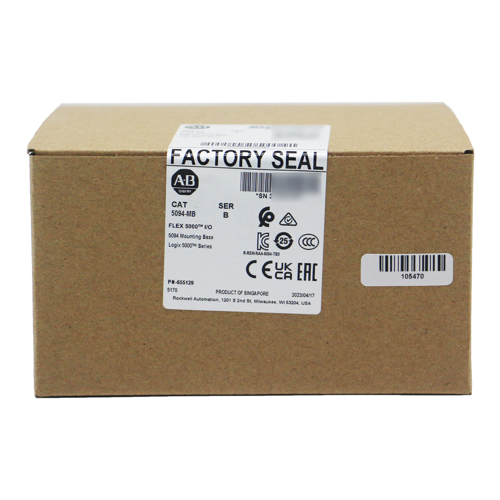 New Allen Bradley 5094-MB 5094 Mounting Base -Fast Shipping