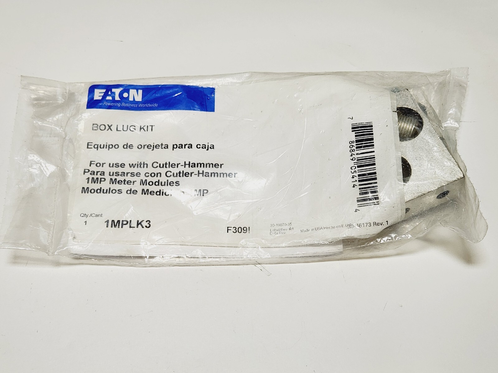 Eaton Box Lug Kit 1mplk3