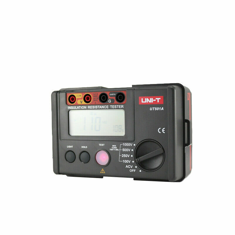 UNI-T UT501A 1000V Insulation Resistance Meter Ground Tester Megohmmeter Volt✦Kd