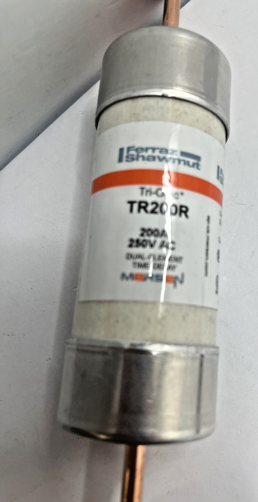 Mersen TR200R Tri-Onic Class RK5 Fuse 200A 250VAC Dual Element Time Delay