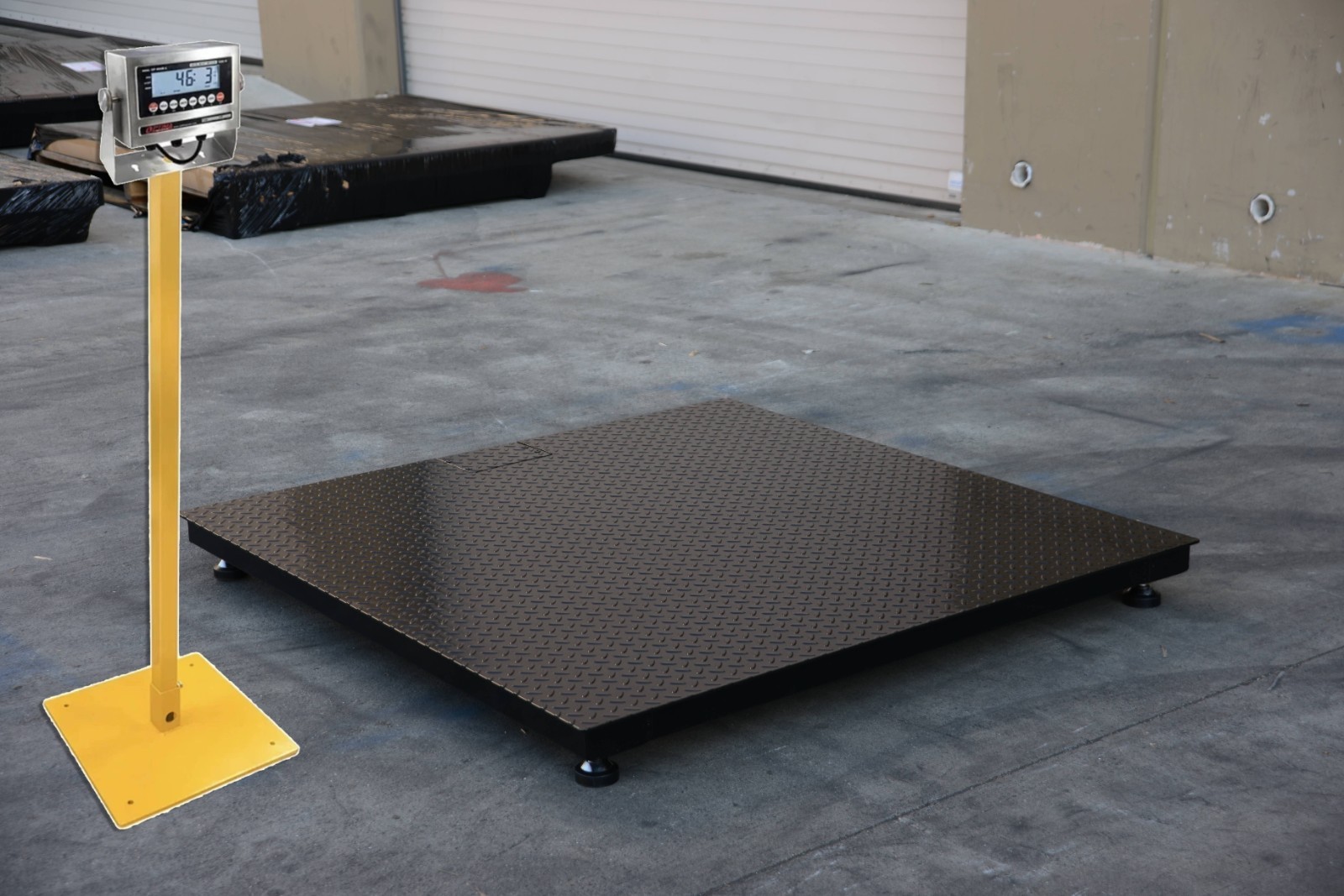New 48×48 Heavy Duty Floor Scale 10000 lb Industrial Platform Digital Warehouse