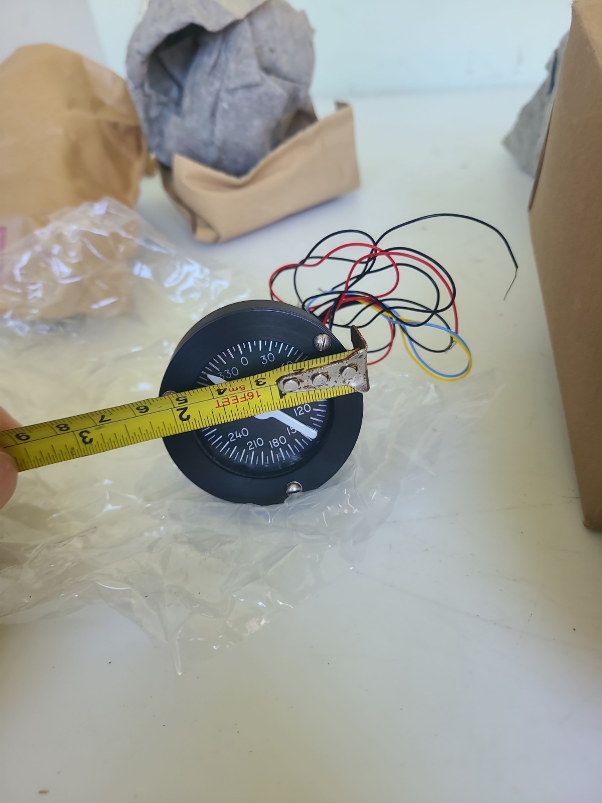 Singer 05088-RS921-4A Kearfott Synchro Torque Repeater, NOS, Open Box