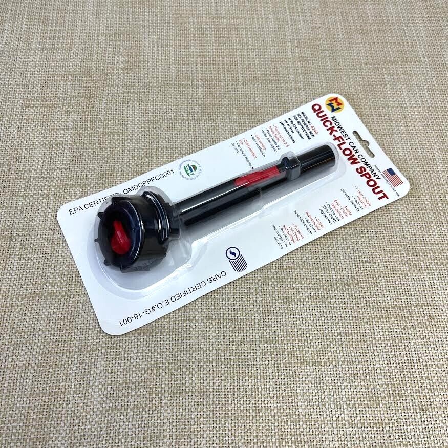 Midwest Can Spill-Proof Fuel Can Spout (4240) Replacement for 4230 spout