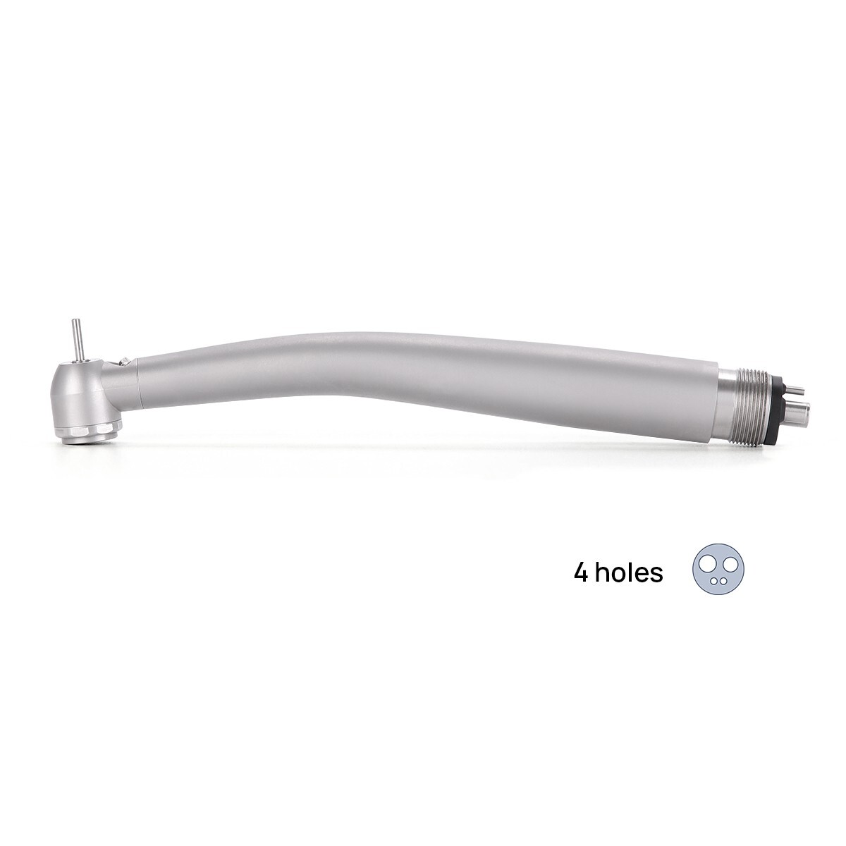 Dental Pieza de mano de alta velocidad con generador eléctrico LED 4 orificios