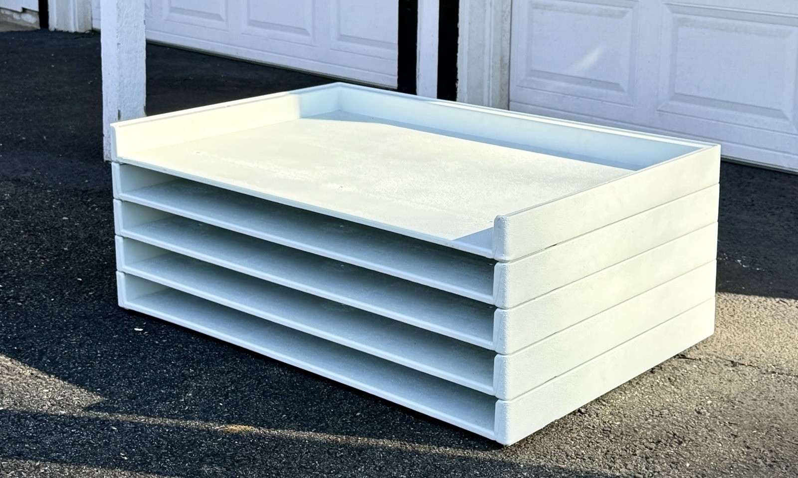 Five Stacking Safco 24×36 Art Document Files