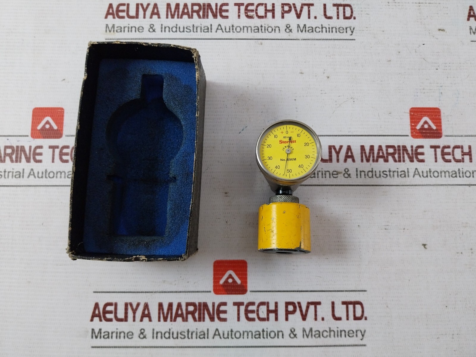 Starrett 696M Dial Strain Gauge .02 MM