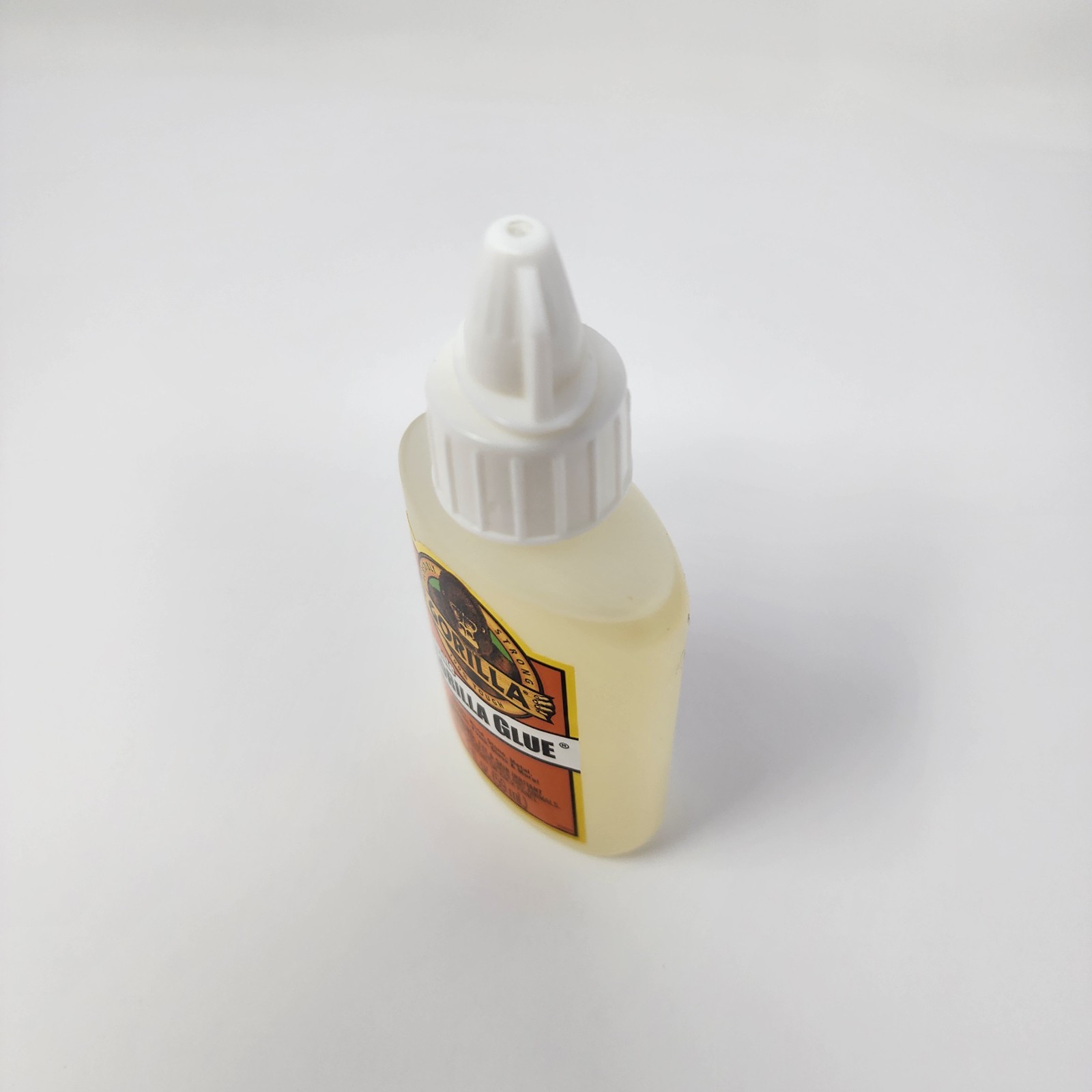 Gorilla Glue White Original Strong Bonds Wood Stone Metal Glass 2 fl oz (4 Pack)