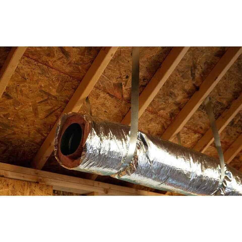 Master Flow Hanger Strap Metal Insulated Flexible Duct HVAC 1-1/2 In. x 100 Ft.