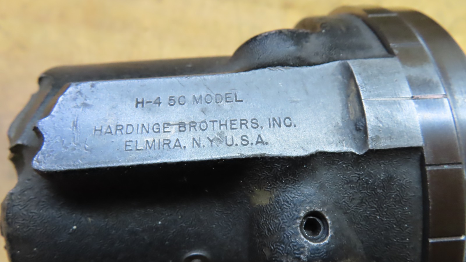 Hardinge H-4 5C grinding fixture 5C collet spin indexer