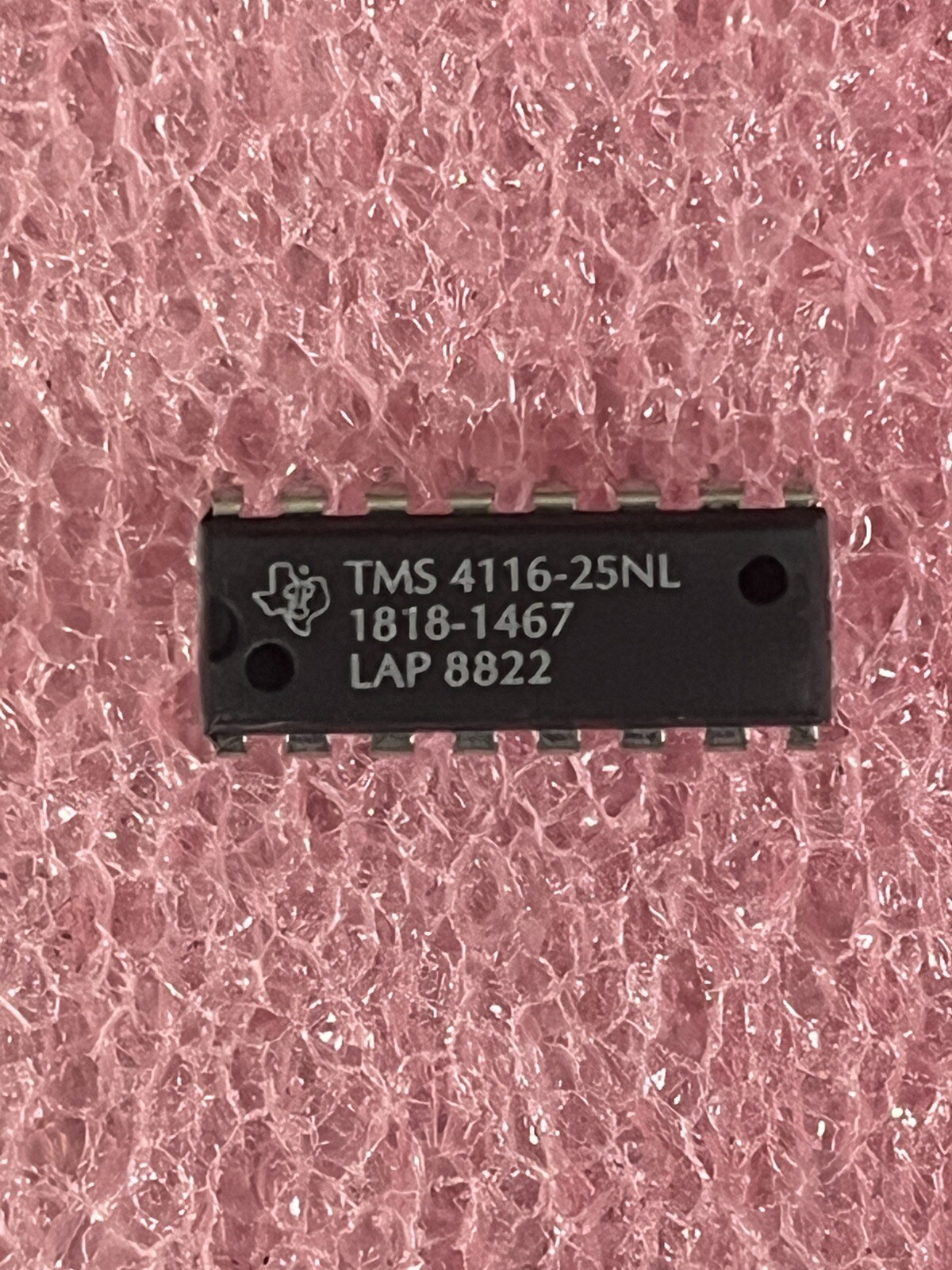 TMS4116-25NL DRAM PAGE MODE 16K X 1 250NS 16 PIN DIP TEXAS INSTRUMENT (LOT OF 3)