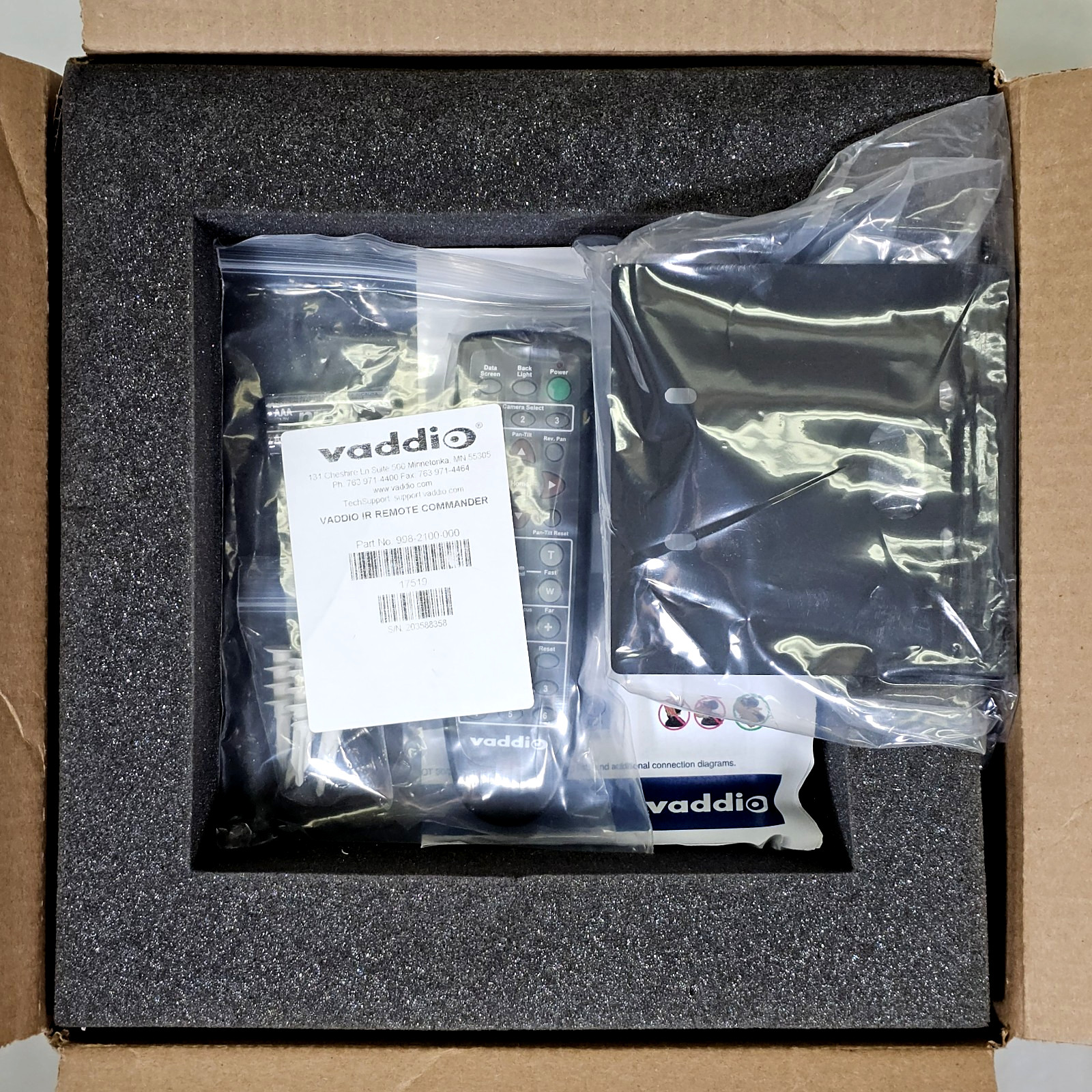Vaddio RoboSHOT 12 HDBT OneLINK Bridge Camera System & Kit | #999-9960-200 | NEW