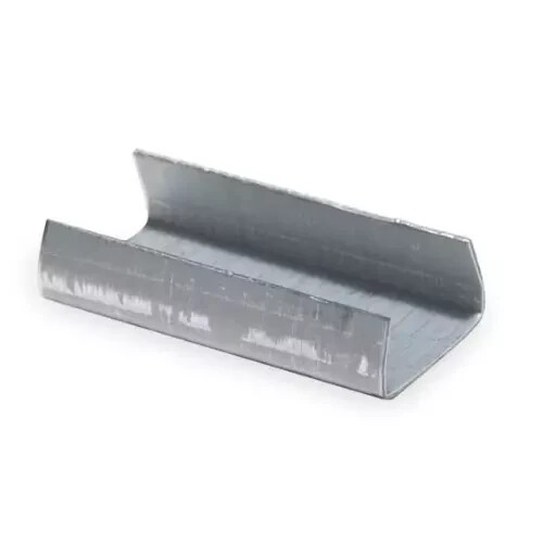200 PACK Strapping Clip Seals 3/4″ Width x 1-1/4″ Length Open Steel Banding NEW