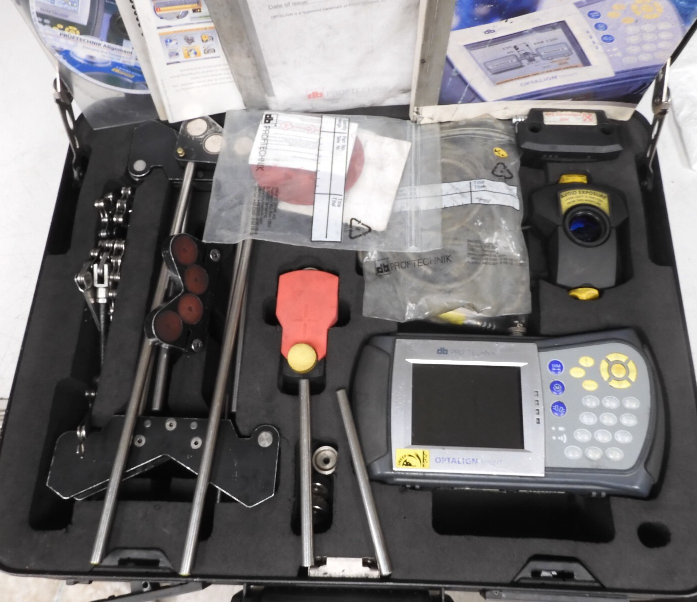 Pruftechnik Optalign Smart Laser Shaft Alignment Tool ALI 12.200 – QA70