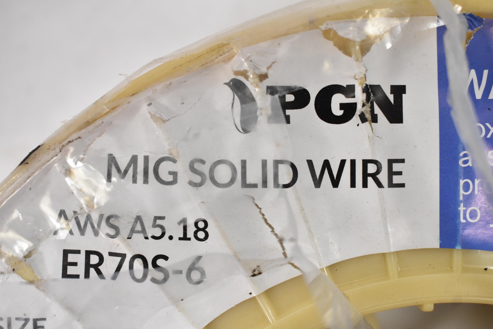 PGN MIG Solid Welding Wire ER70S-6 0.035in 0.9mm 44 lb 20 kg AWS A5.18 Spool