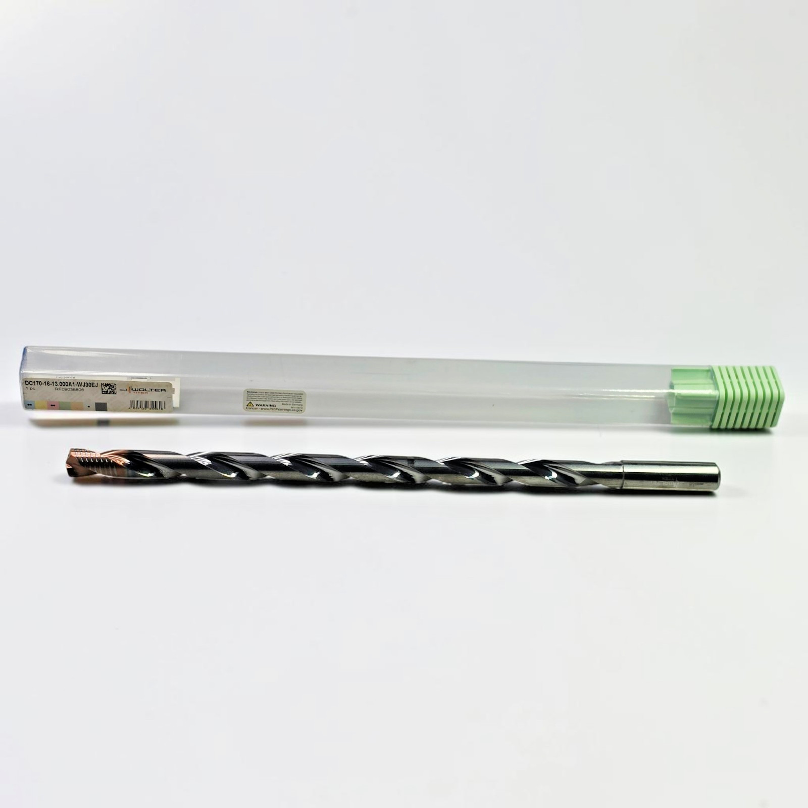 WALTER TITEX 13mm DC170-16-13.000A1-WJ30EJ Solid Carbide Drill 0.5118″ COOLANT