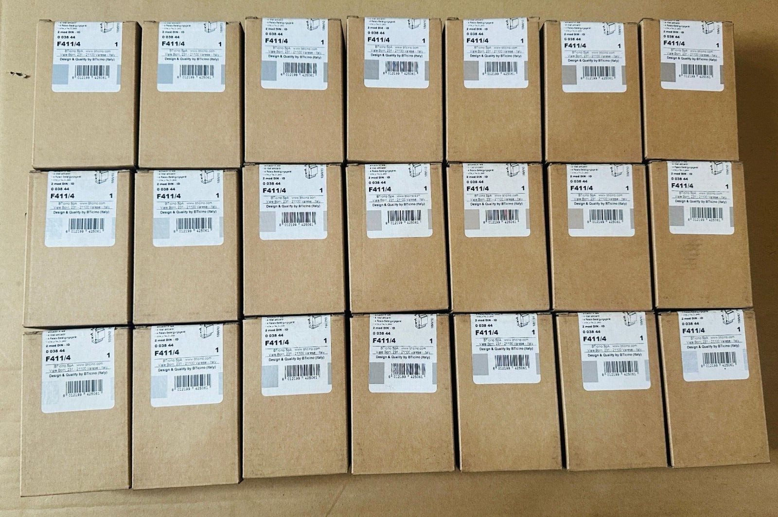 LEGRAND BTICINO F411/4 MYHOME SCS 2 RELAY ACTUATOR BT-F411/4(60 Units Available