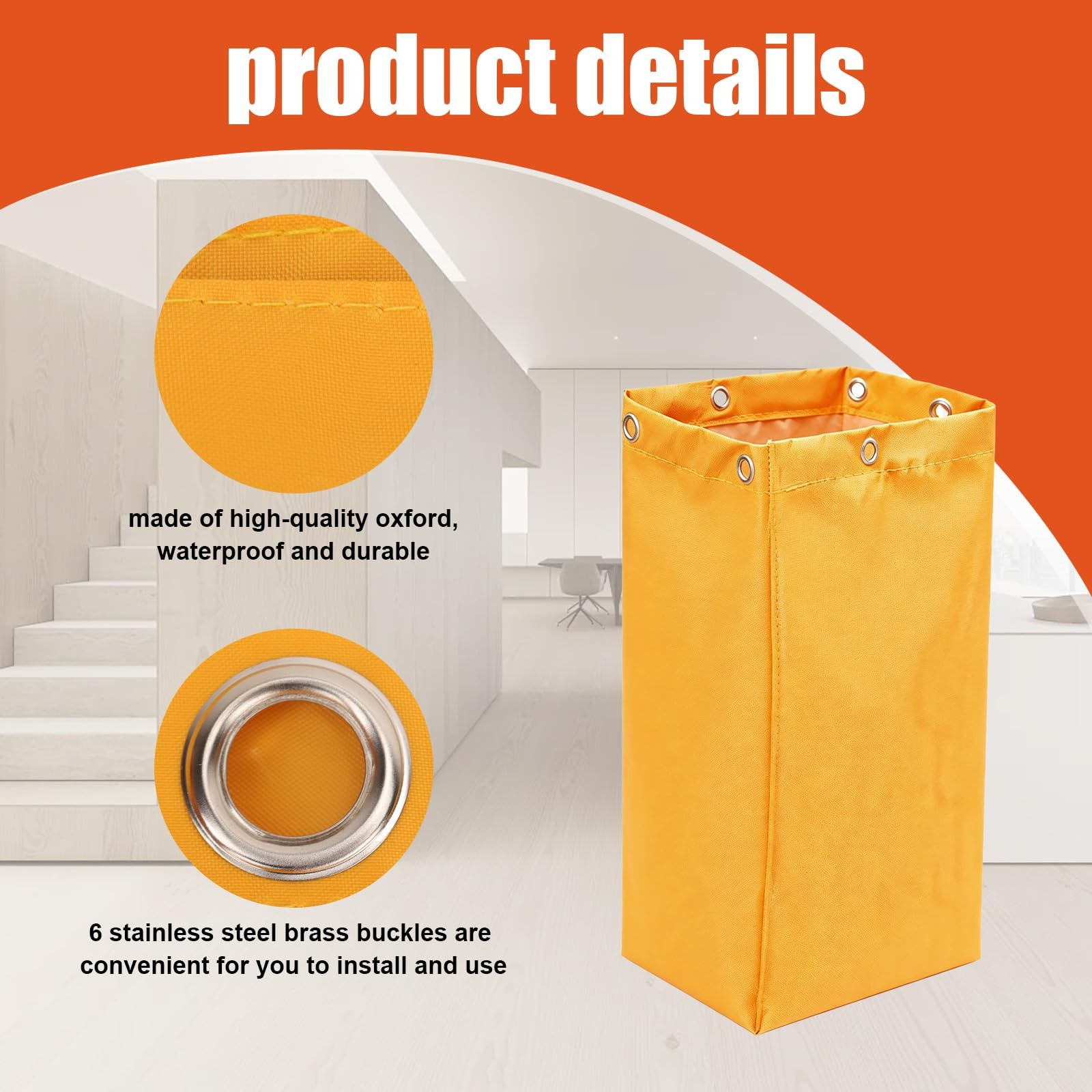 Janitorial Cleaning Cart Bag: Commercial Products 23 Gallon Industrial Janito…