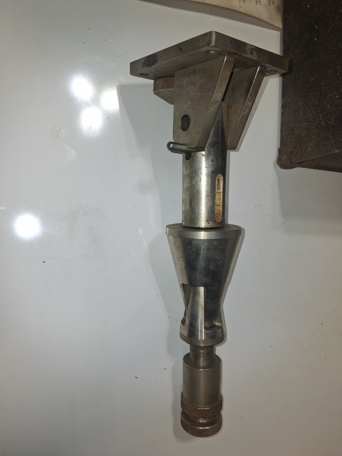 Thompson Balance Stand for Balancing Surface Grinder Grinding Wheels w/ Arbor