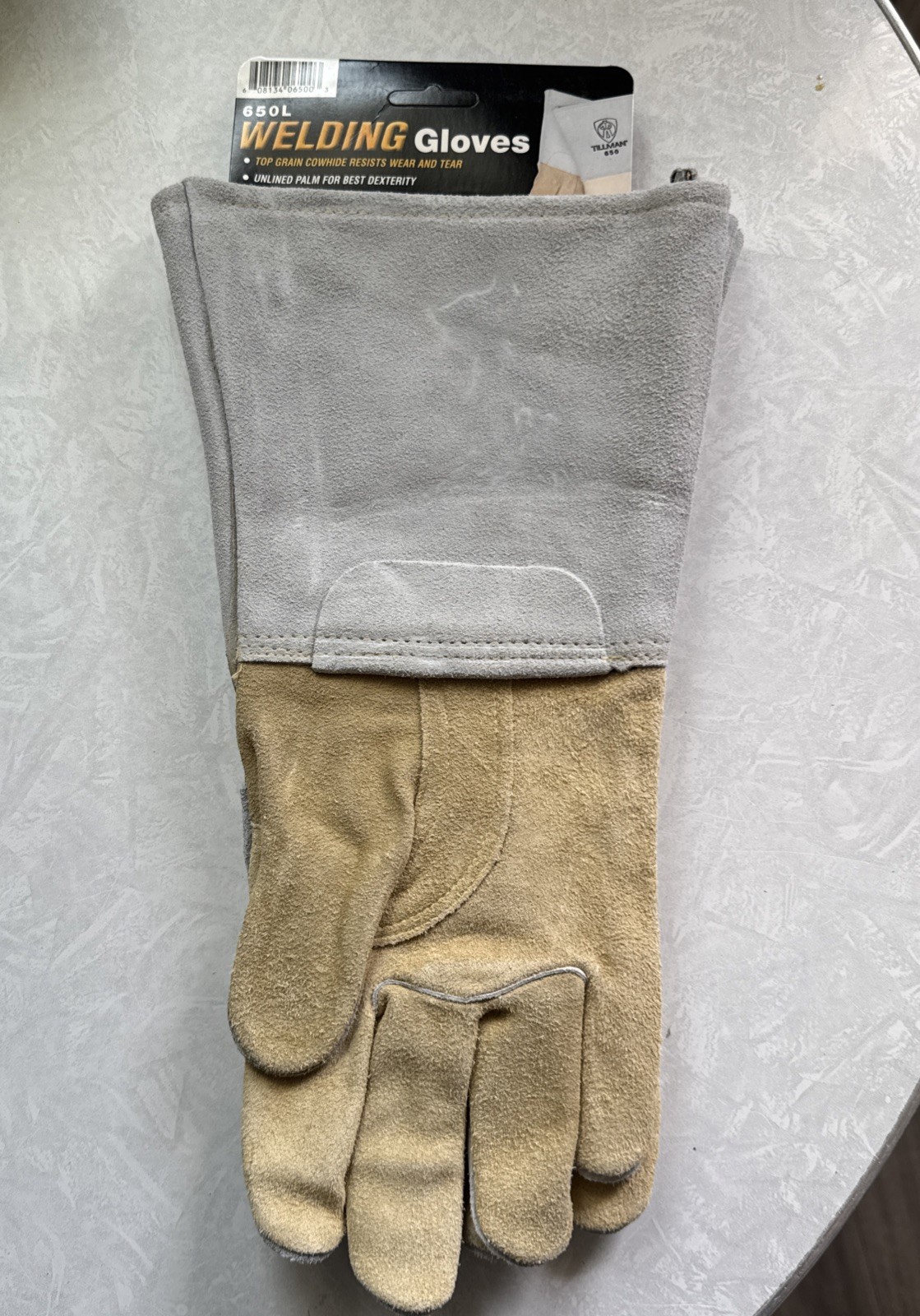 Tillman Welding Gloves 650L Arc Stick Top Grain Cowhide Medium