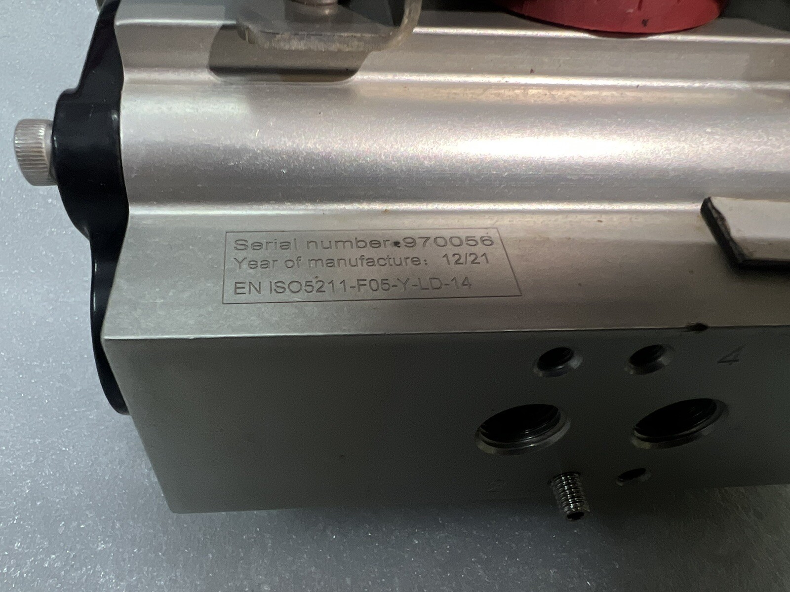 ACTREG EN ISO 5211-F05–Y-LD-14 PNEUMATIC ACTUATOR WITH LIMIT SWITCH