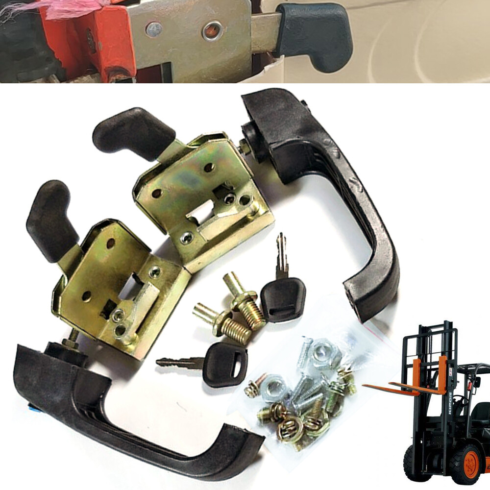 Universal Tractor and Heavy Equipment Lock Door Handle Set Loader Door 18.5*6cm