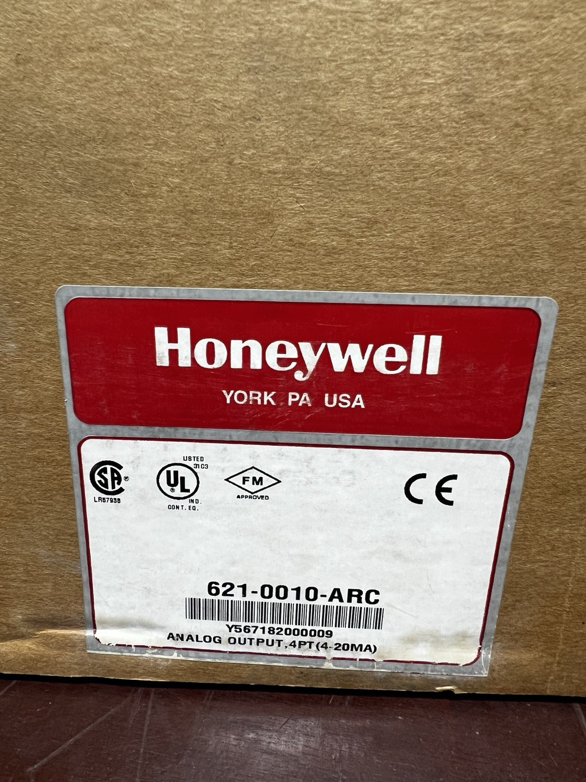 Brand NEW In Open Box Honeywell 621-0010-ARC Serial I/O Module