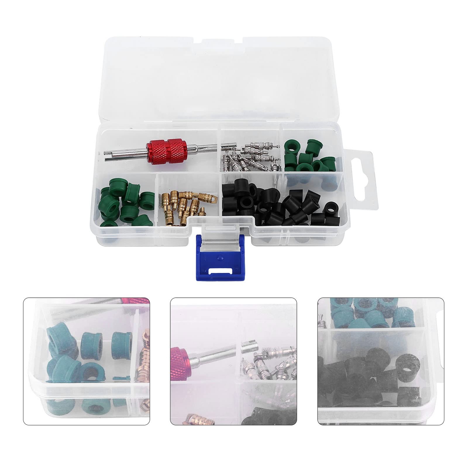 71 PCS Yellow Jacket HVAC Hose Gasket Air Conditioning Valve Core Repair Kit