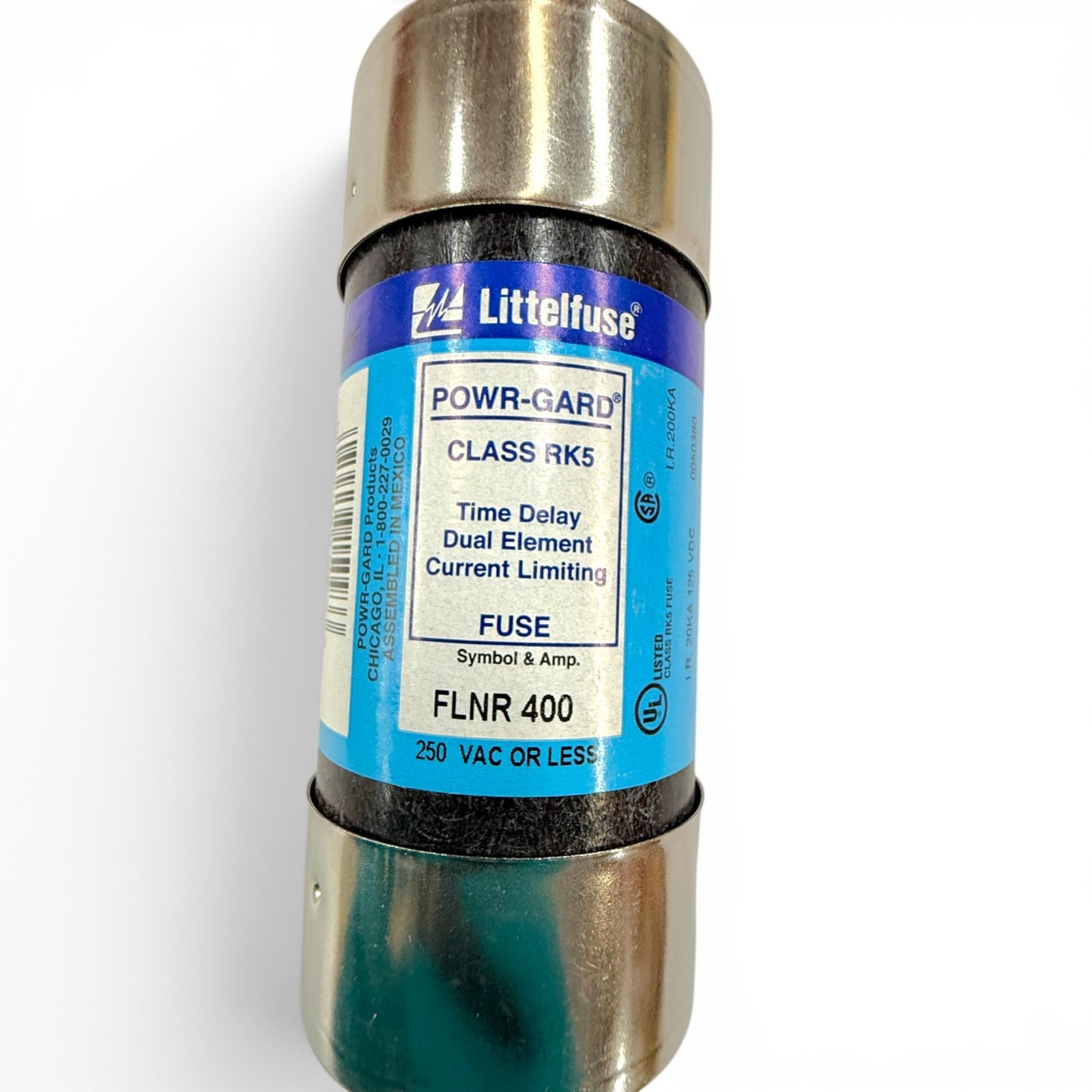 Littelfuse FLNR 400 Fuse Class RK5 Time Delay Dual Element 400 Amp 250V