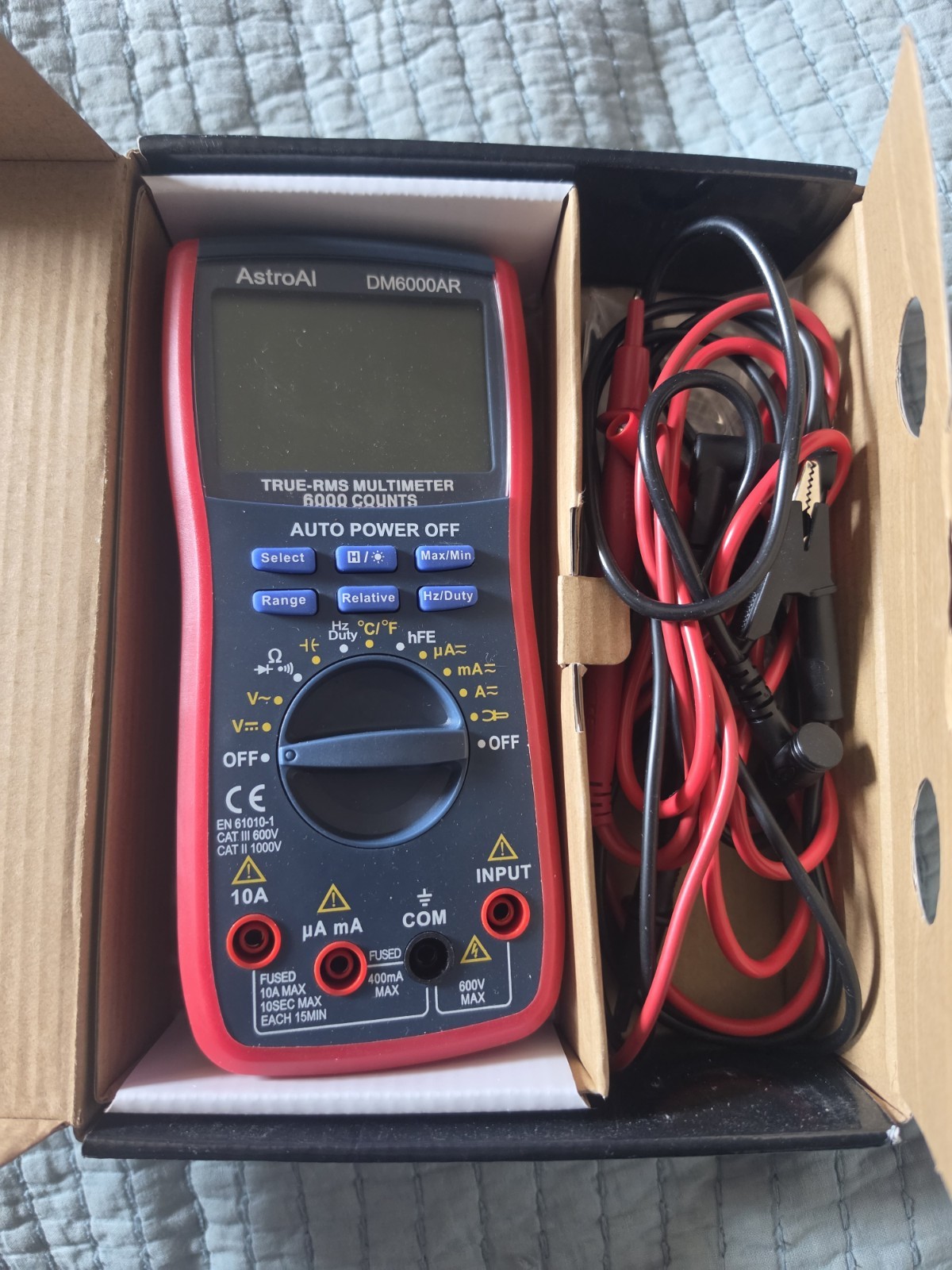 AstroAI DM6000AR True RMS 6000