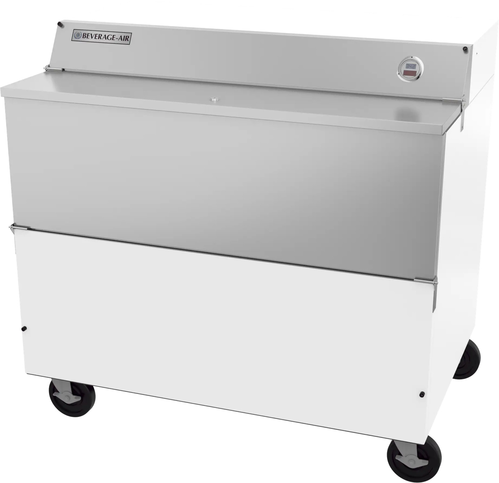 Beverage Air SMF49HC-1-W 49″ 19.66 cu.ft. Forced Air White School Milk Cooler