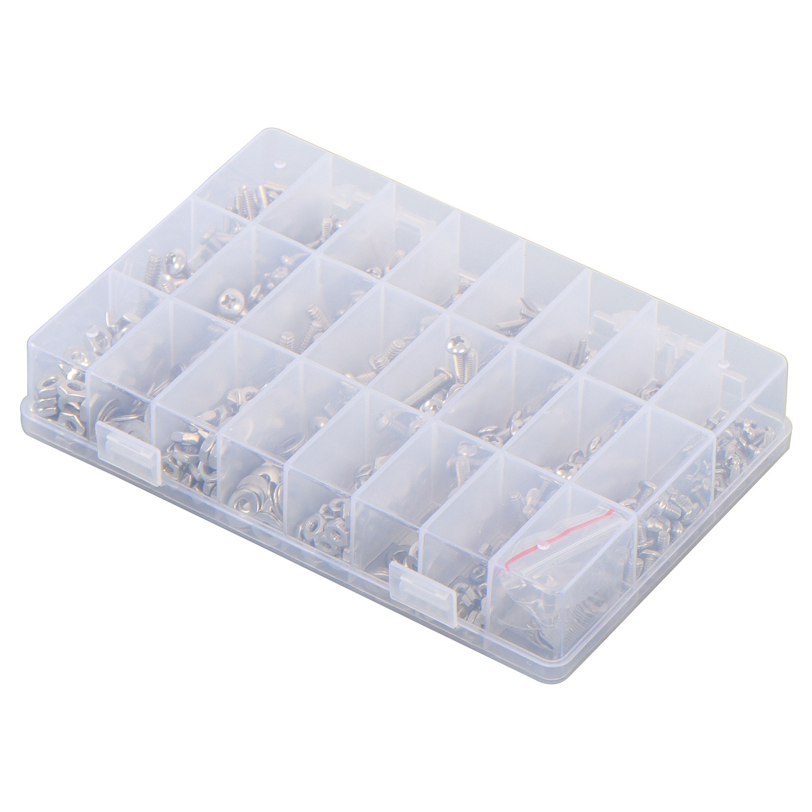 710pieces Machine Screw Assortment Assorted Nuts Bolts and Flat Washers Kit