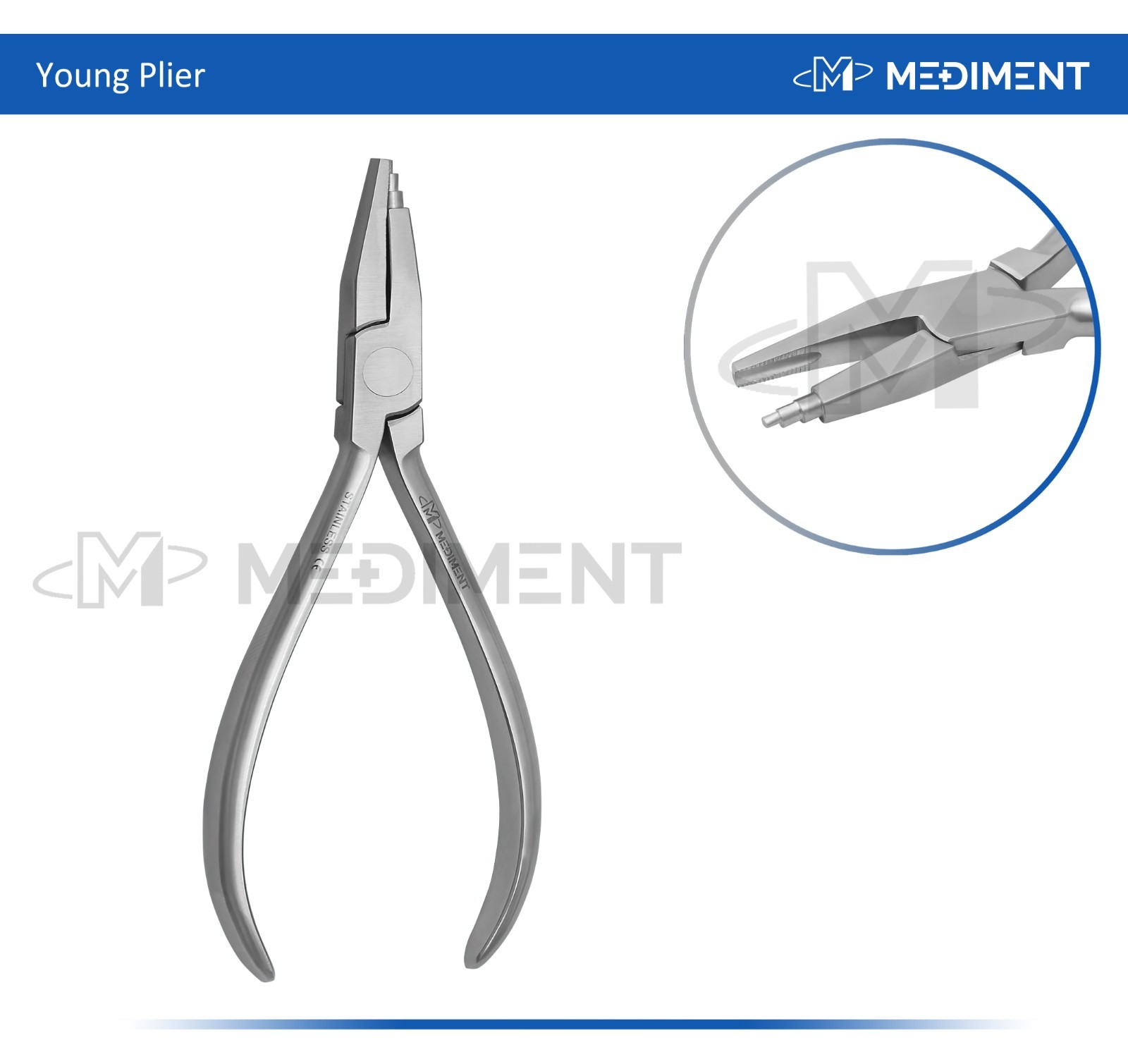Dental Utility Forming Ortho Pliers Orthodontic Dental Instruments CE Set of 5